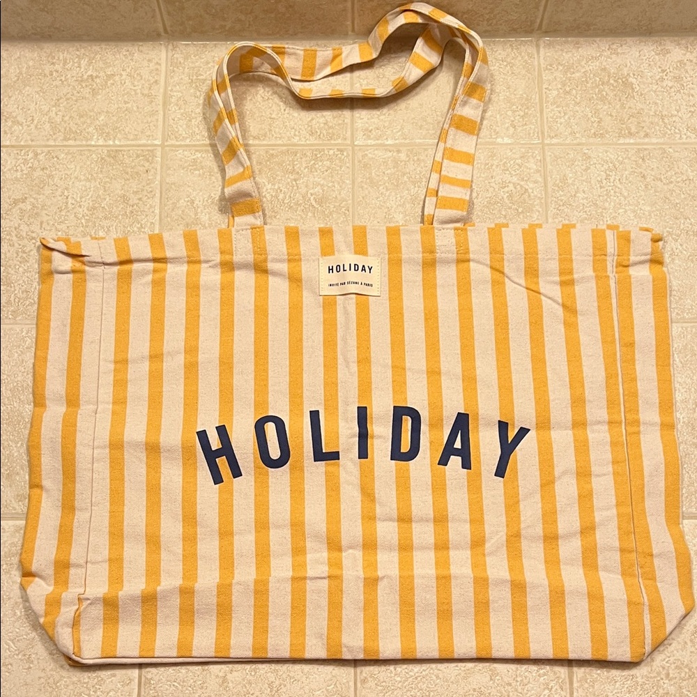 🇫🇷😘 Sézane x Holiday NWOT Cotton Tote Bag